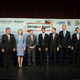 While only 10 GOP presidential hopefuls will be allowed onstage at the Fox News-sponsored debate Aug. 6, 2015, 11 of the 17 Republican candidates gathered at a New Hampshire forum Aug. 3, 2015: former Florida Gov. Jeb Bush; Dr. Ben Carson; New Jersey Gov. Chris Christie; former Hewlett-Packard CEO Carly Fiorina; Sen. Lindsey Graham (R-S.C.); Louisiana Gov. Bobby Jindal; Ohio Gov. John Kasich; former New York Gov. George Pataki; former Texas Gov. Rick Perry; former Sen. Rick Santorum (R-Pa.); and Wisconsin Gov. Scott Walker.
Darren McCollester/Getty Images
